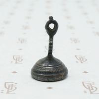 Lady Jane Georgian Fire Gilded Bronze Fob Seal