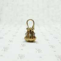 Darling Victorian Draw String Purse Charm
