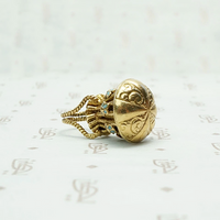 Darling Victorian Draw String Purse Charm