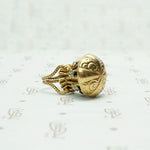 Darling Victorian Draw String Purse Charm