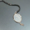 Angel Blowing Bubbles Art Deco Pendant