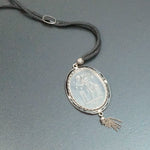 Angel Blowing Bubbles Art Deco Pendant