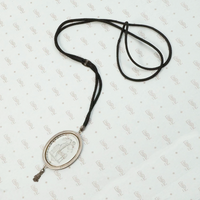 Angel Blowing Bubbles Art Deco Pendant