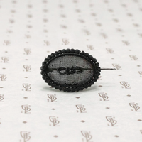 Delicate Antique Silesian Wire Work Brooch