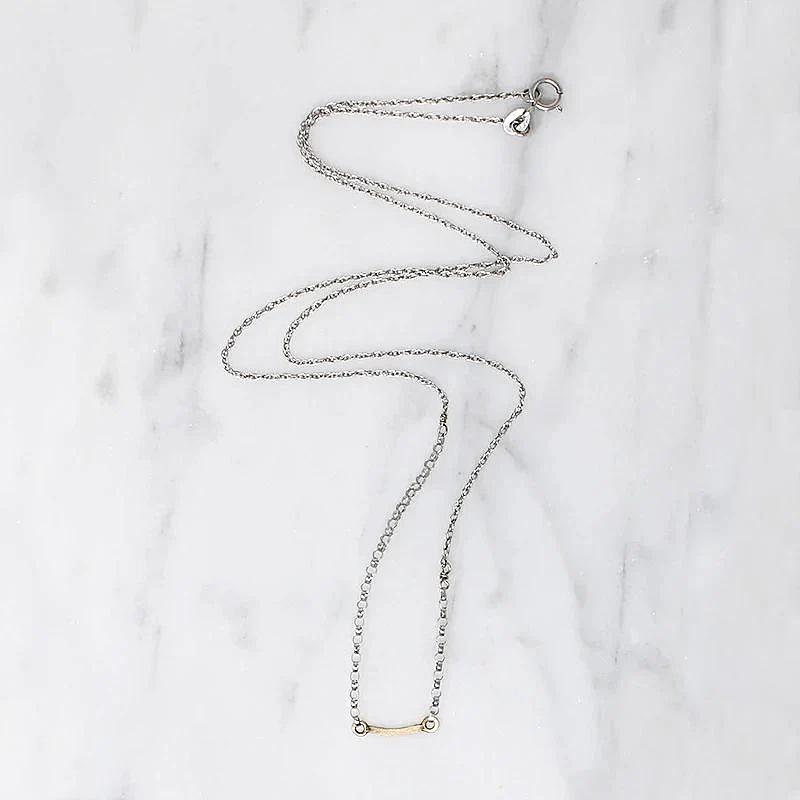 Forged Gold Necklace by brunet