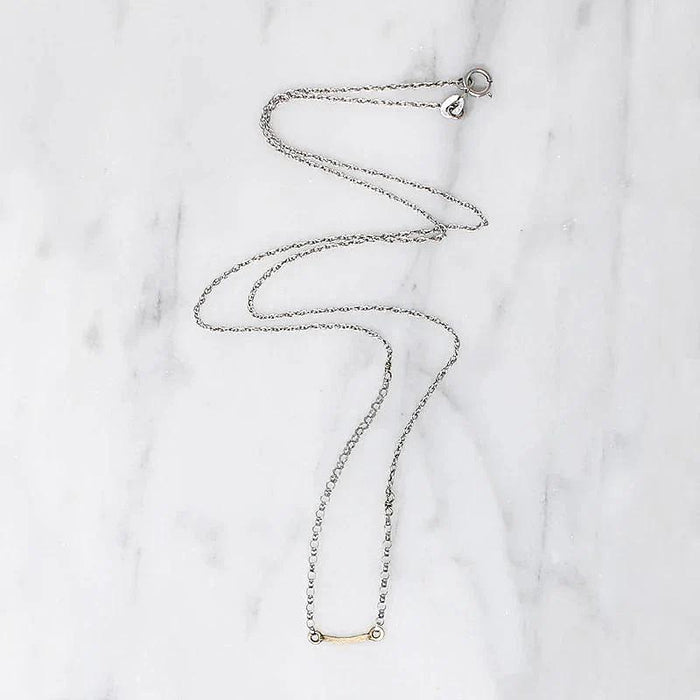 Forged Gold Necklace by brunet