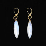 Mystical Marquis Moonstone Earrings by brunet