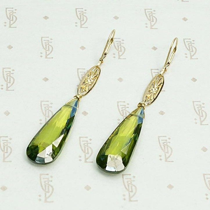 The Marché Carnelian Pendant Drop Earrings by Brunet