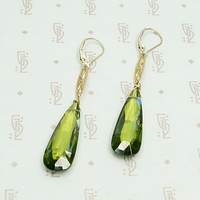 The Marché Carnelian Pendant Drop Earrings by Brunet