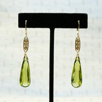 The Marché Carnelian Pendant Drop Earrings by Brunet