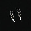 American River Pearl Earrings with White Gold Details by brunet