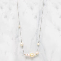 Ethereal Pearl Bubble Necklace by brunet