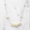 Ethereal Pearl Bubble Necklace by brunet