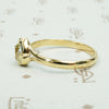 The Old Mine Pear Shaped Diamond Engagement Ring