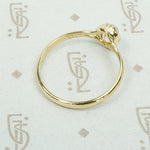 The Old Mine Pear Shaped Diamond Engagement Ring