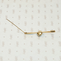 Refined Baroque Pearl Pin in Rose Gold