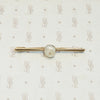 Refined Baroque Pearl Pin in Rose Gold