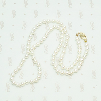 Vintage 19 Inch Freshwater Pearl Necklace 