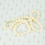 Matinee Length Vintage Pearl Necklace