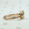 Pear Shaped Rose Cut Diamond Solitaire by GSL