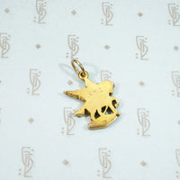 Vintage Gold Pegasus Pendant