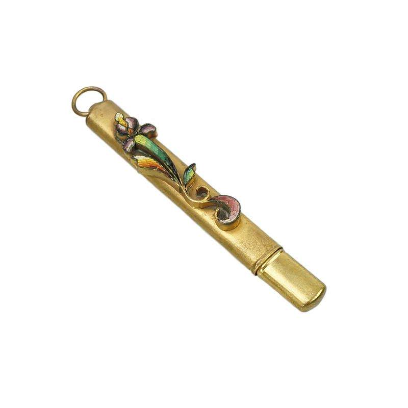 Victorian Micro Mosaic Chatelaine Pencil Holder