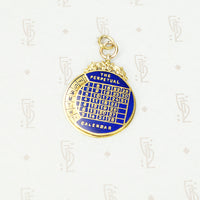 Antique Perpetual Calendar Enameled 9ct Gold