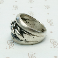 Tough Silver Chain Ring c. 1980