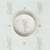Rosy Gold Victorian Cigar Band