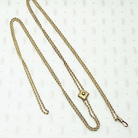 Etruscan Revival Gold Slide Chain