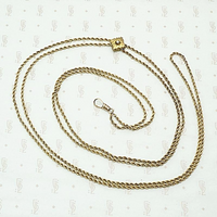 Etruscan Revival Gold Slide Chain