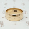 Antique Glowing Gold Wide Band