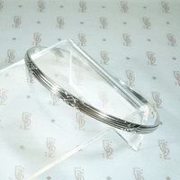 Mid Century Danecraft Silver Bangle