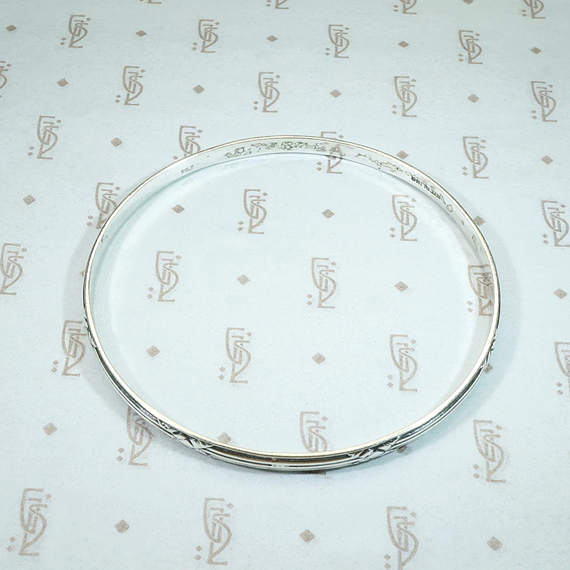 Mid Century Danecraft Silver Bangle