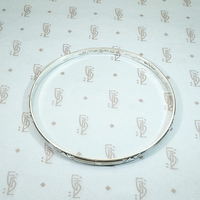 Mid Century Danecraft Silver Bangle