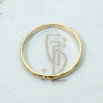 Art Deco Arrows Gold Tiny Ring