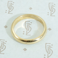 Classic Vintage 14k Gold Wedding Band