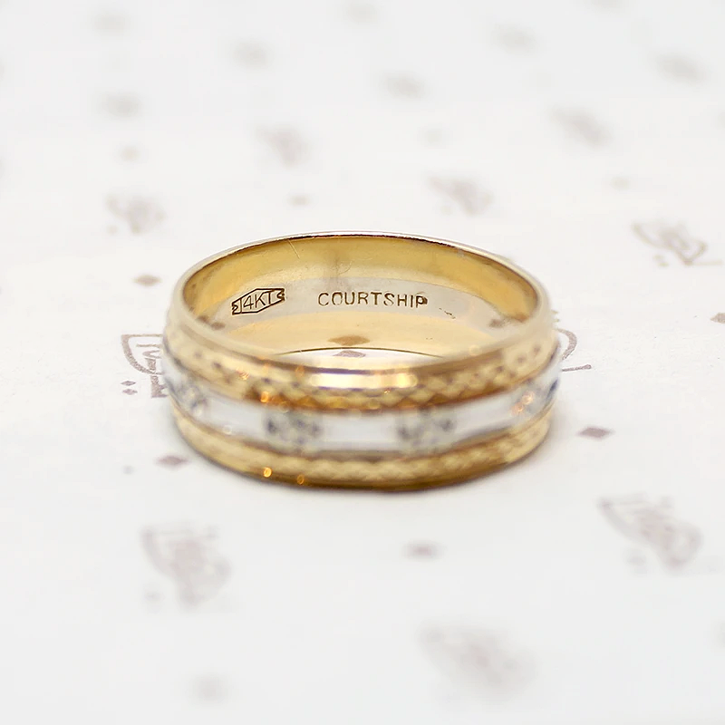 All the Details Gorgeous Vintage Wedding Band