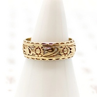 Rare and Romantic Open Work Flower Band