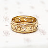 Rare and Romantic Open Work Flower Band