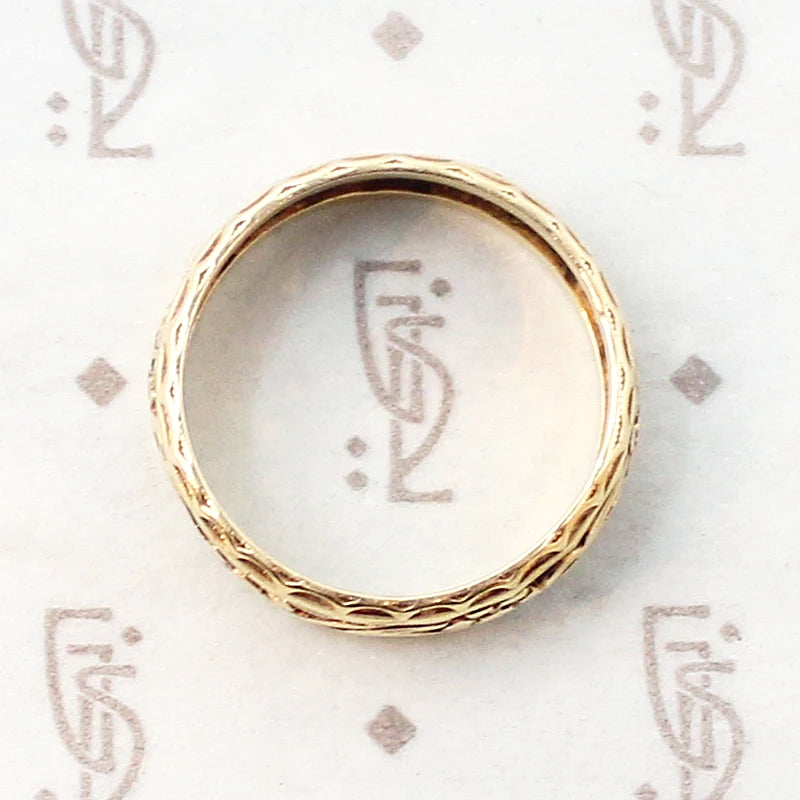 Rare and Romantic Open Work Flower Band