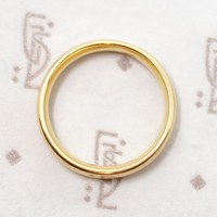 Charming 18k Gold Victorian Wedding Band