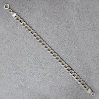 Italian Sterling Silver Vintage Charm Bracelet