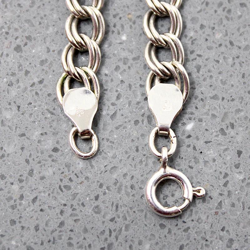 Italian Sterling Silver Vintage Charm Bracelet