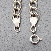 Italian Sterling Silver Vintage Charm Bracelet