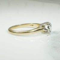 1940's Gold Diamond Solitaire