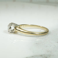 1940's Gold Diamond Solitaire