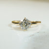 Old European Cut Diamond Solitaire c1890