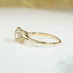 Old European Cut Diamond Solitaire c1890