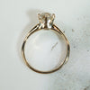 Old European Cut Diamond Solitaire c1890